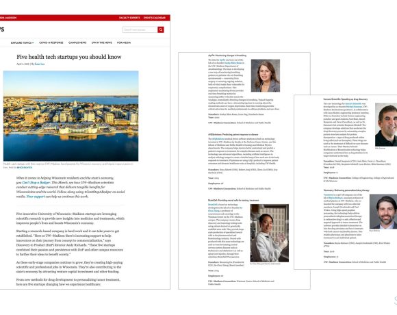 Discovery to Product, UW–Madison