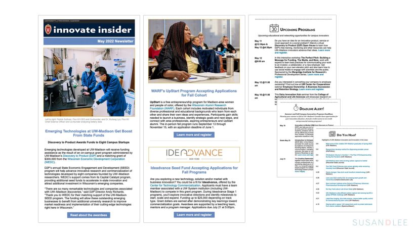 Discovery to Product, UW–Madison